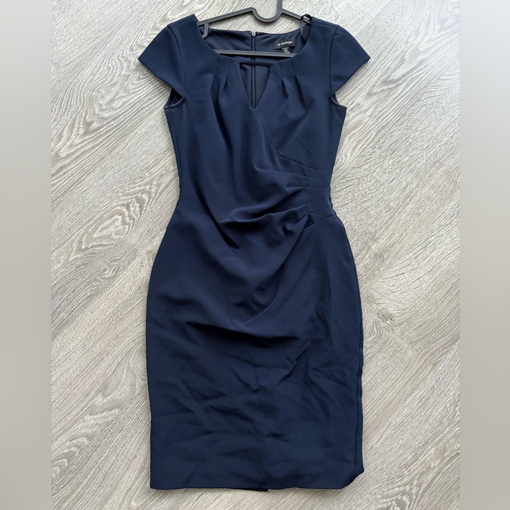 LE CHATEAU Navy Midi Dress